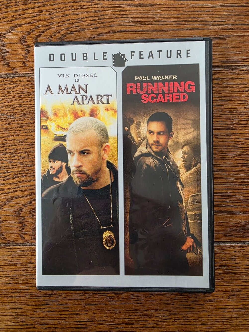 A Man Apart / Running Scared Action Double Feature DVD - Very Good